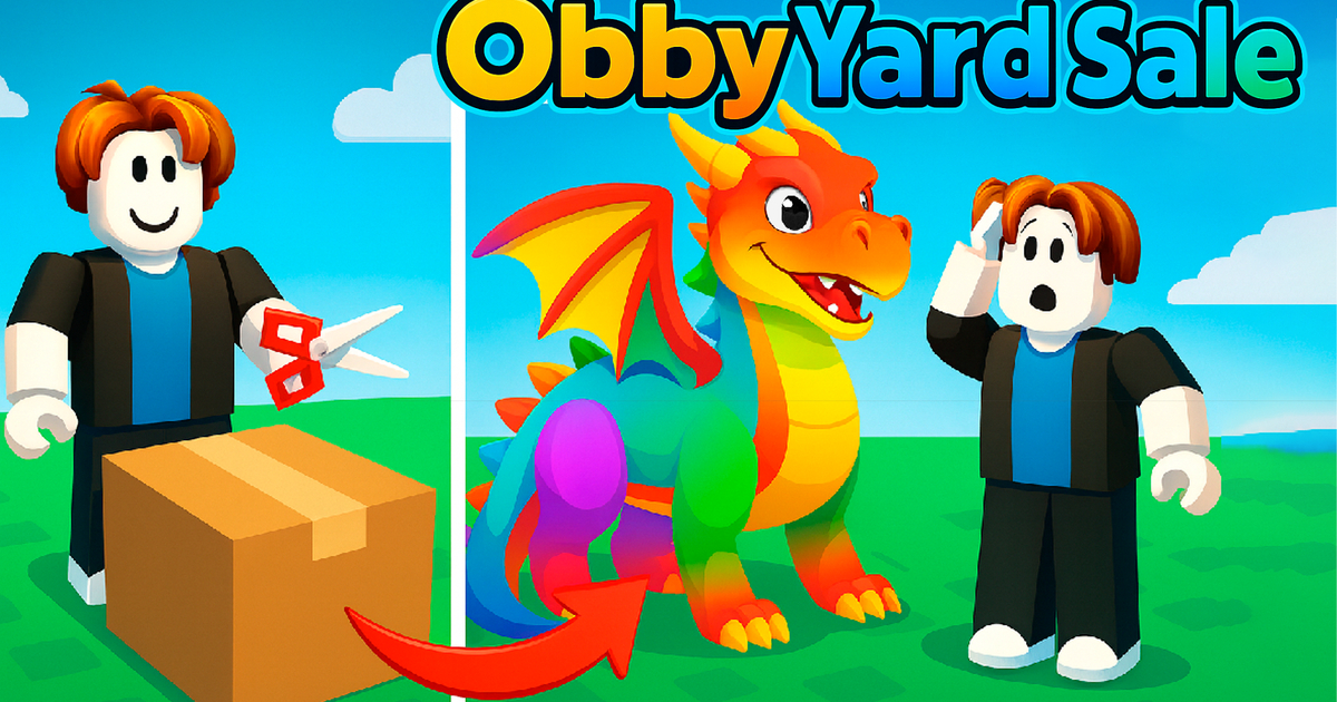 Obby Yard Sale Cover