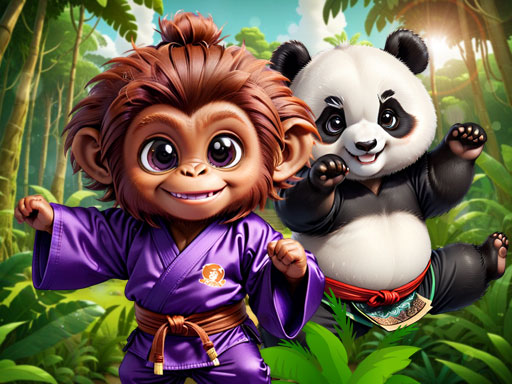Kung-Fu Little Animals Cover