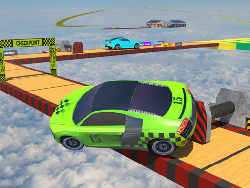 Real Impossible Sky Tracks Car Driving Cover