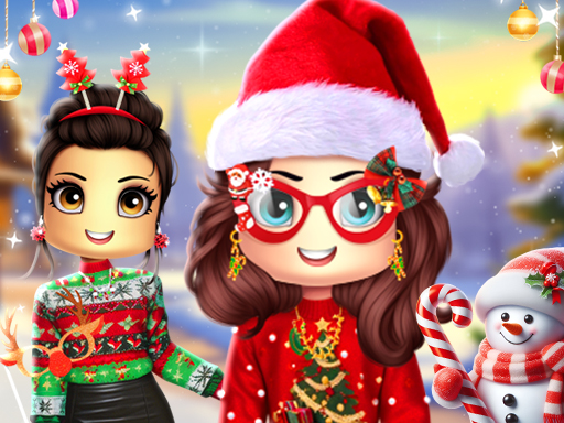 Roblox Christmas Dressup Cover