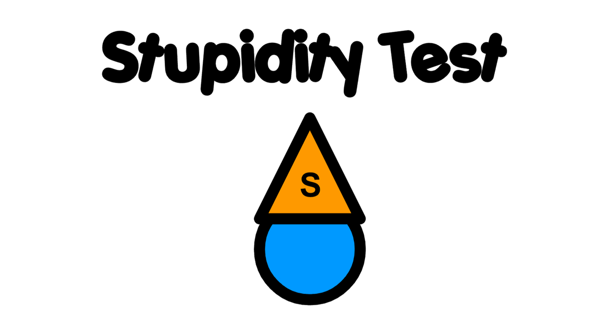 Stupidity Test Cover